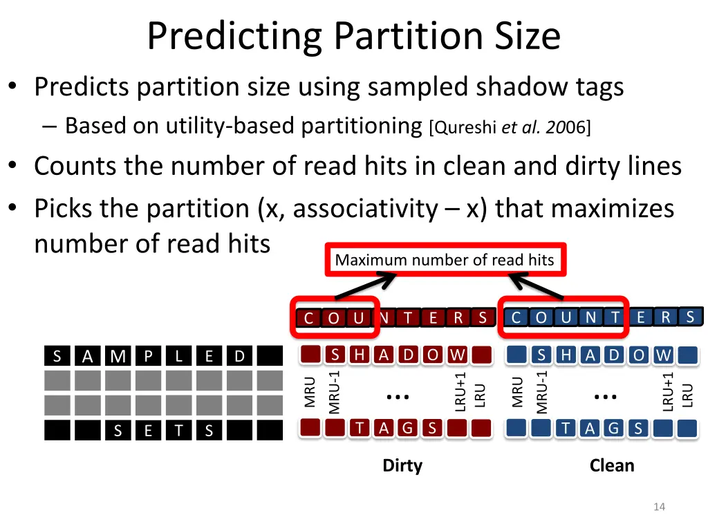 predicting partition size predicts partition size