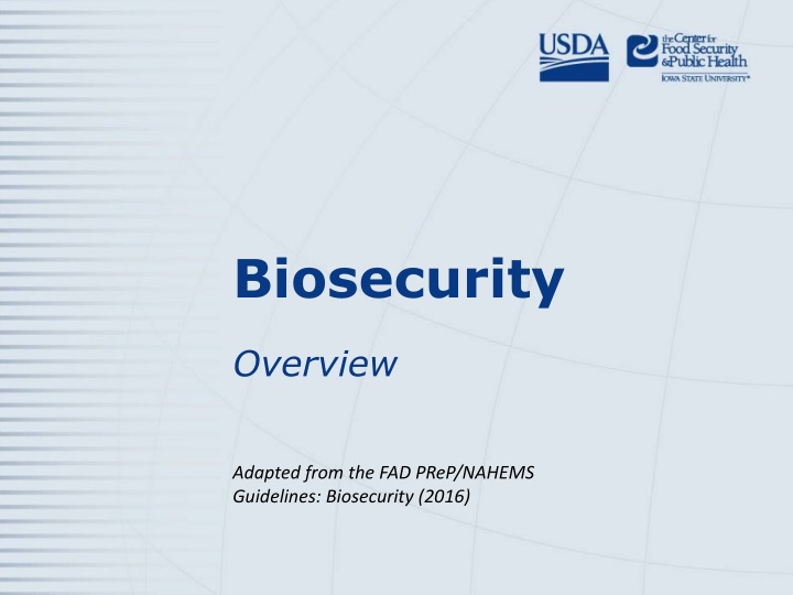 biosecurity