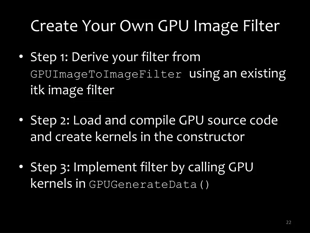 create your own gpu image filter