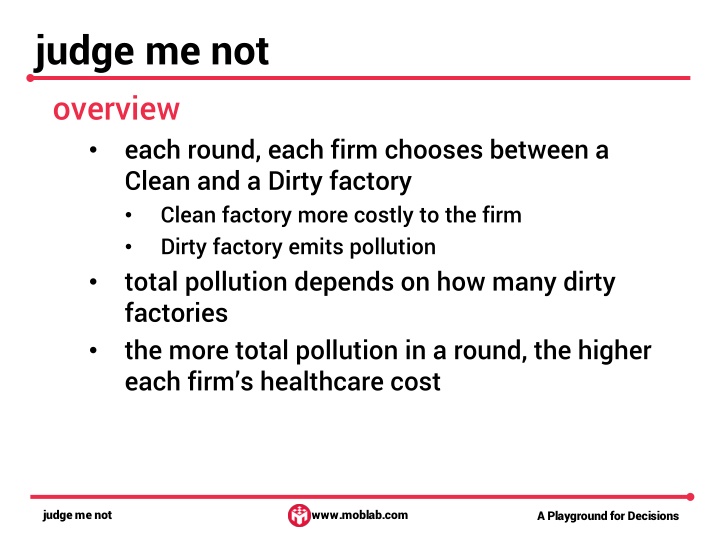 judge me not overview each round each firm