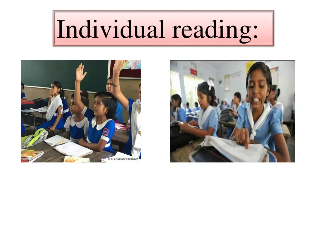 individual reading