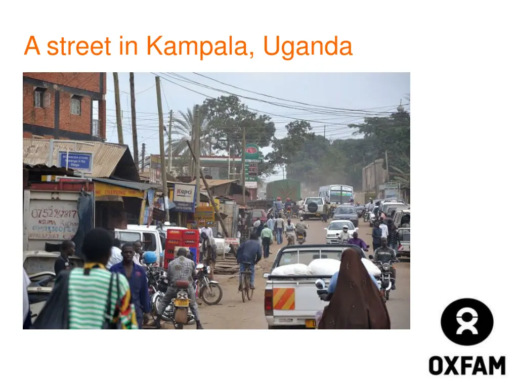 a street in kampala uganda