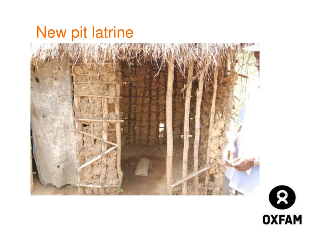 new pit latrine