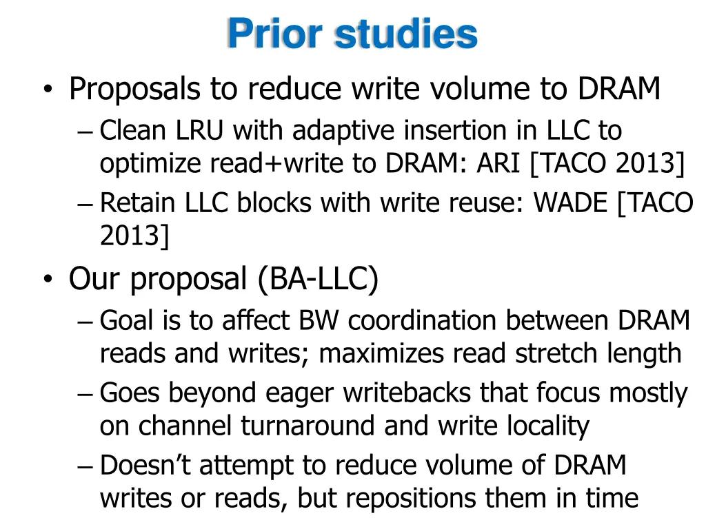 prior studies 1