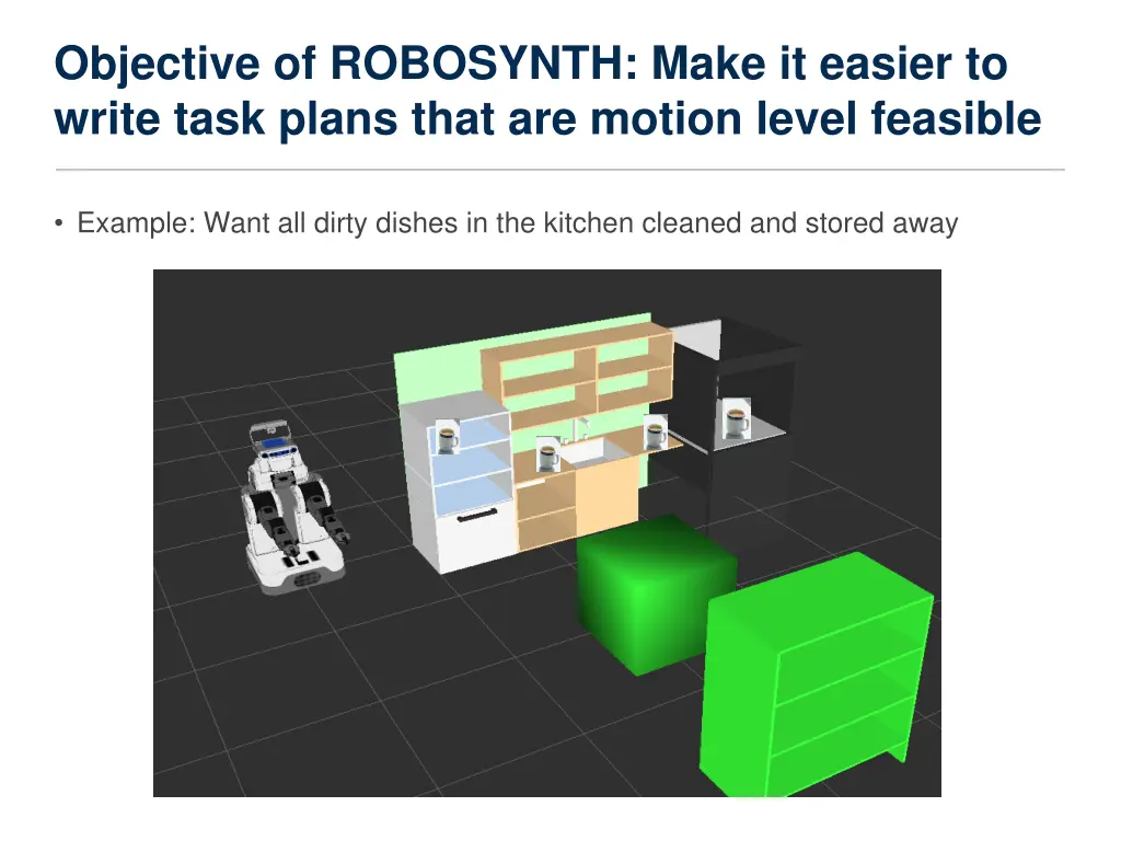 objective of robosynth make it easier to write