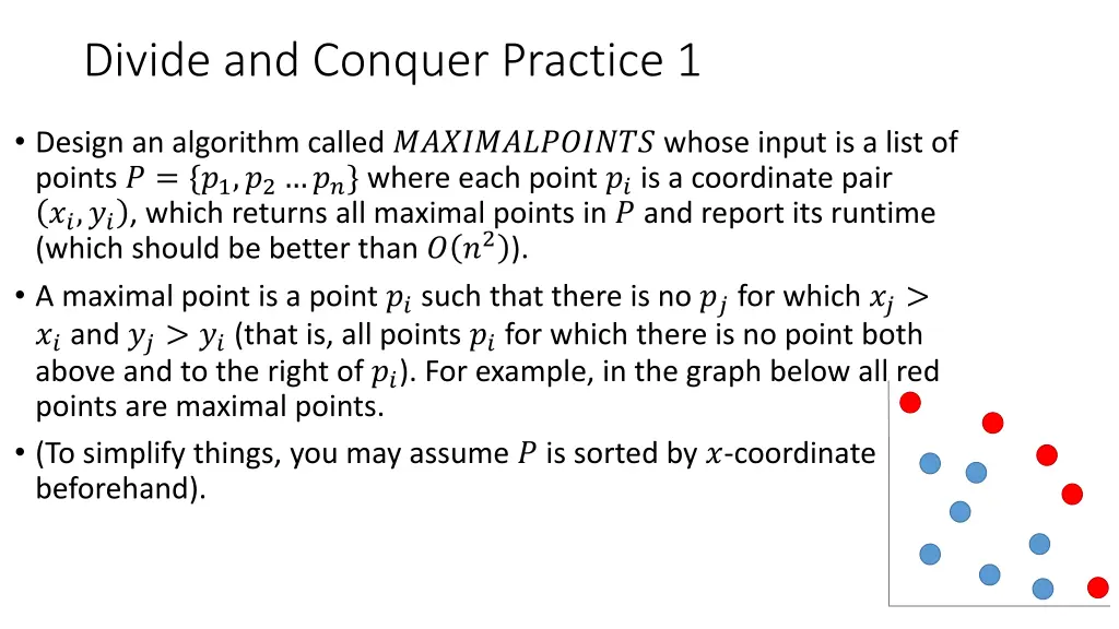 divide and conquer practice 1