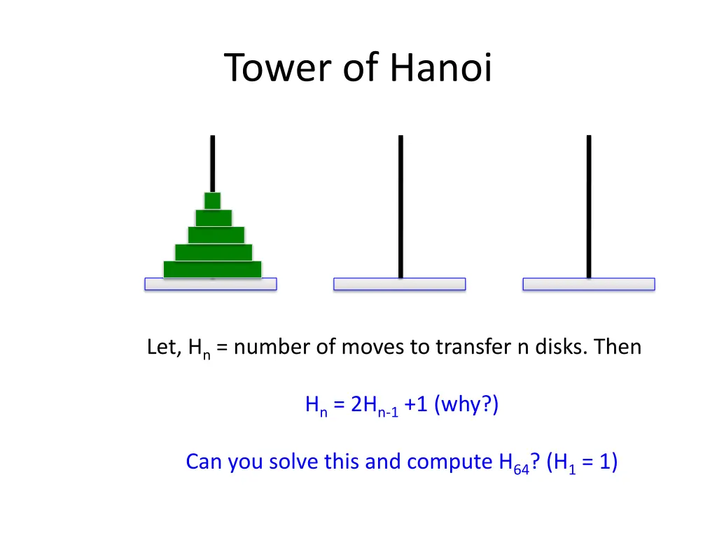 tower of hanoi 1