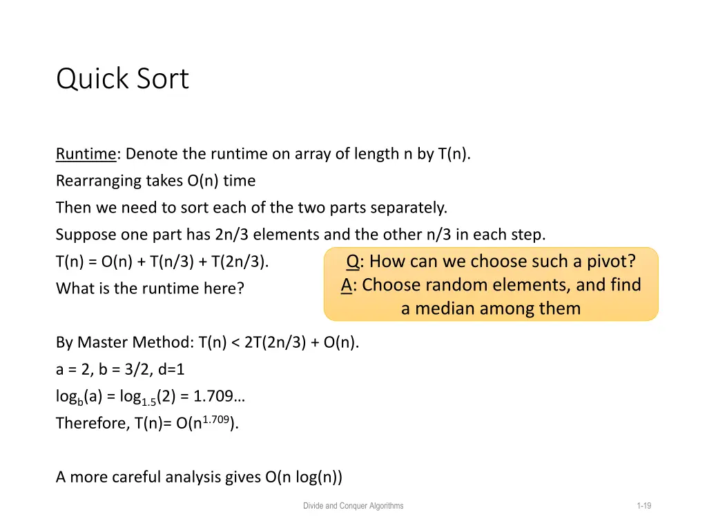 quick sort 3