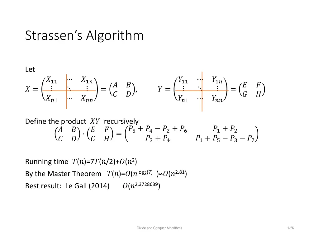 strassen s algorithm 1