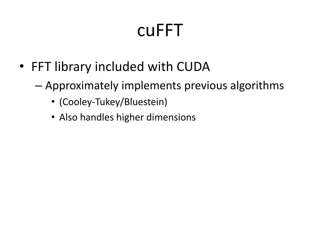 cufft