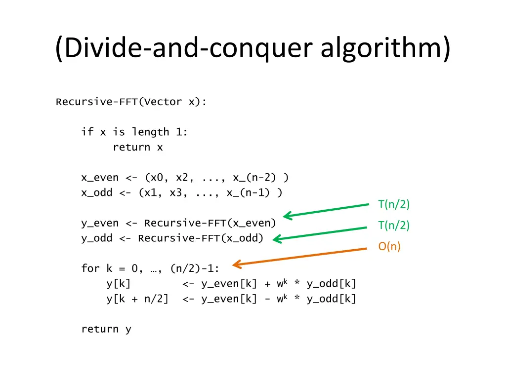 divide and conquer algorithm 1