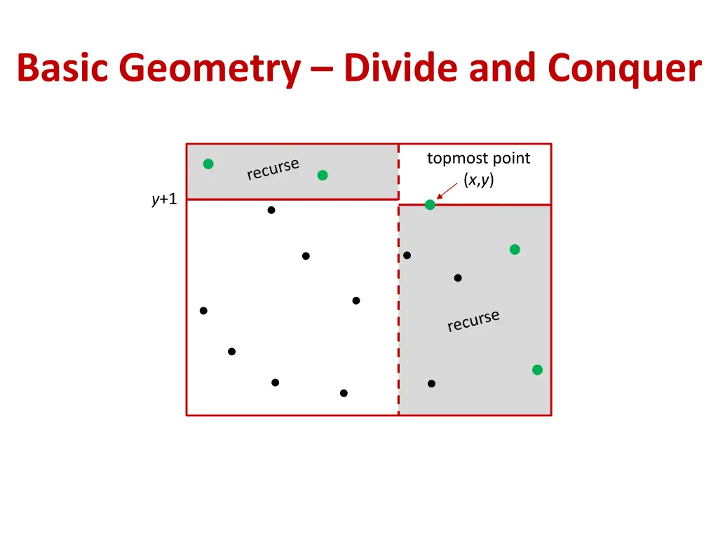 basic geometry divide and conquer