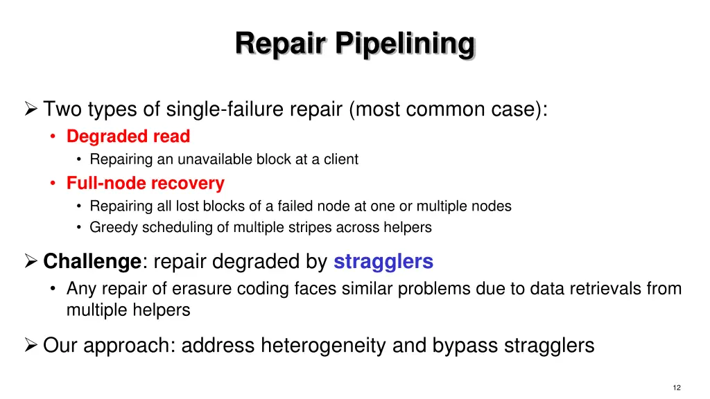 repair pipelining 2