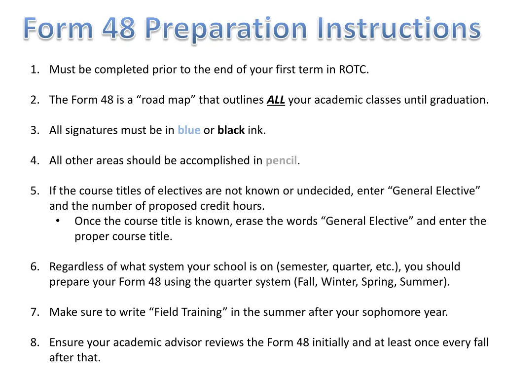 form 48 preparation instructions 1