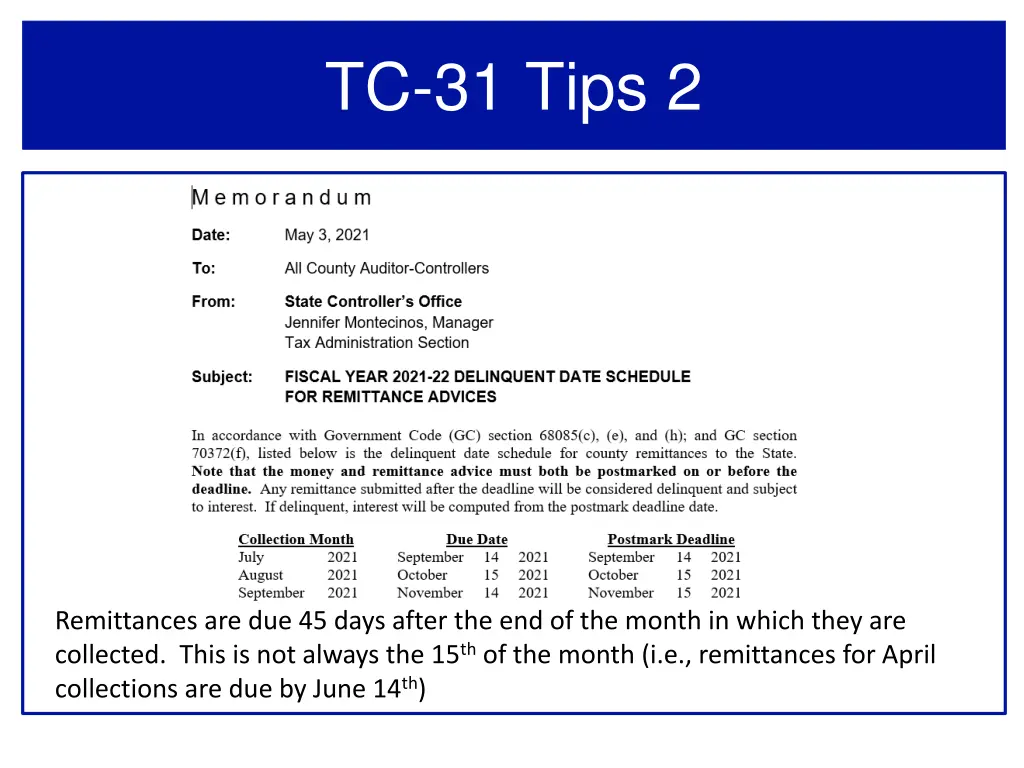 tc 31 tips 2