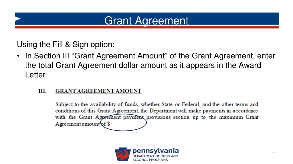 grant agreement 2