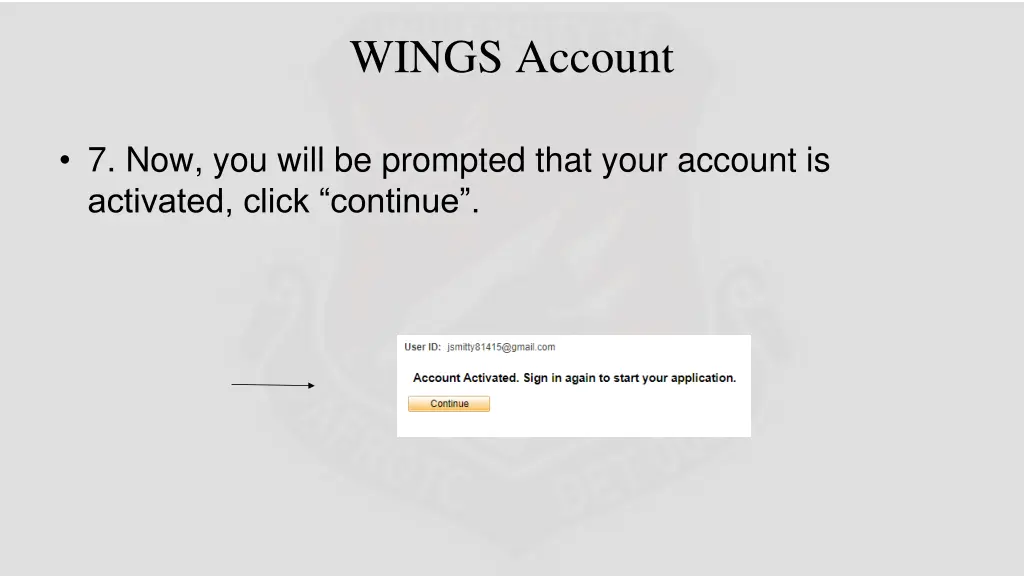 wings account 5