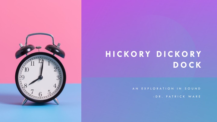 hickory dickory