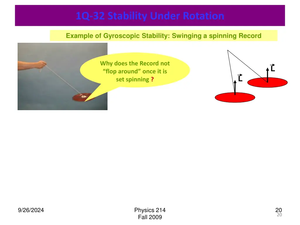 1q 32 stability under rotation