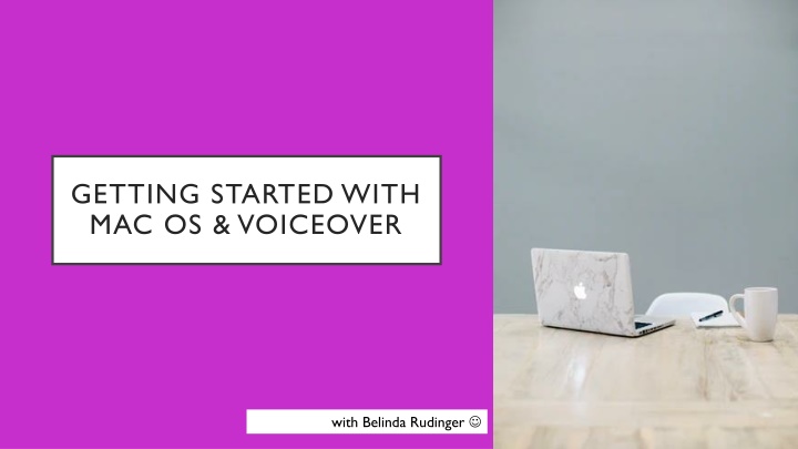 getting started with mac os voiceover