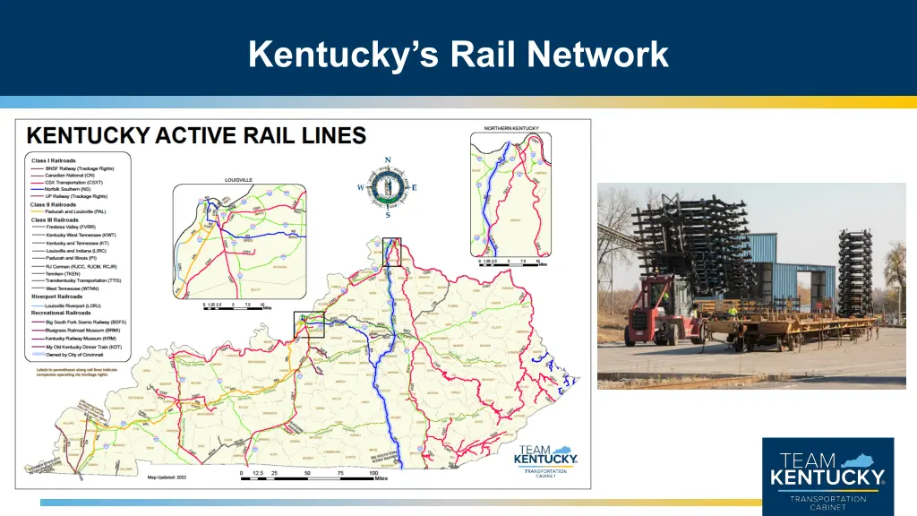 kentucky s rail network