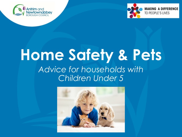 home safety pets advice for households with