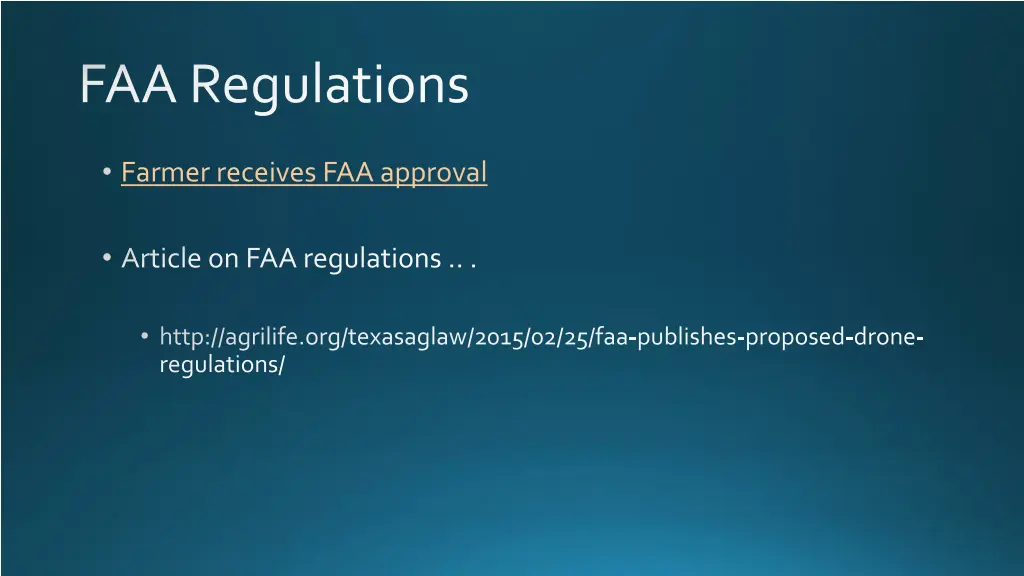 faa regulations