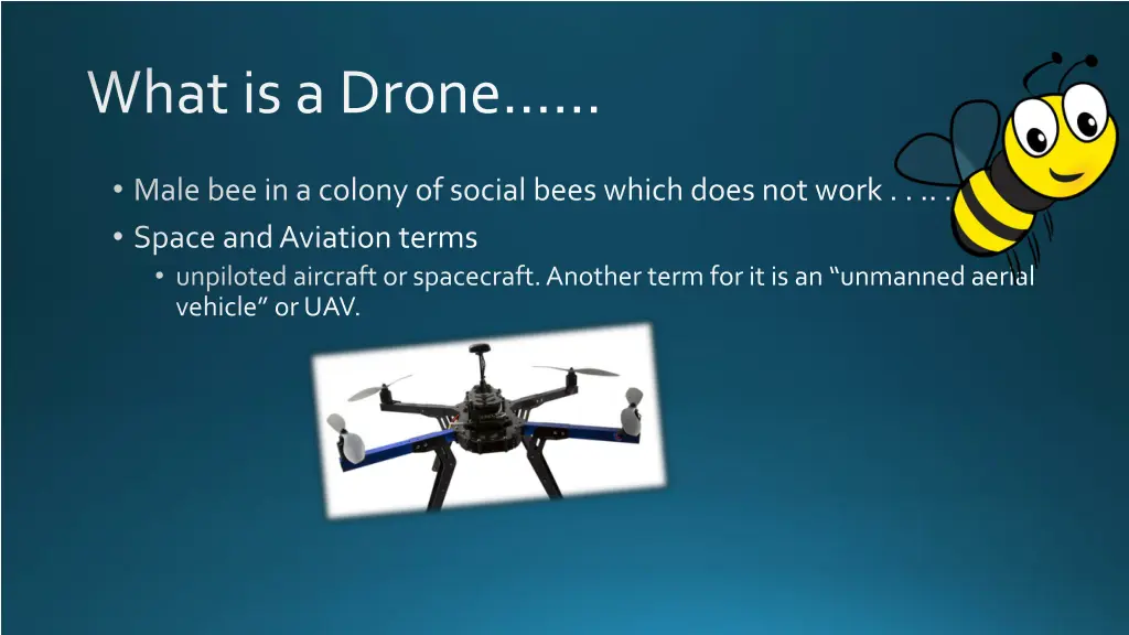 what is a drone