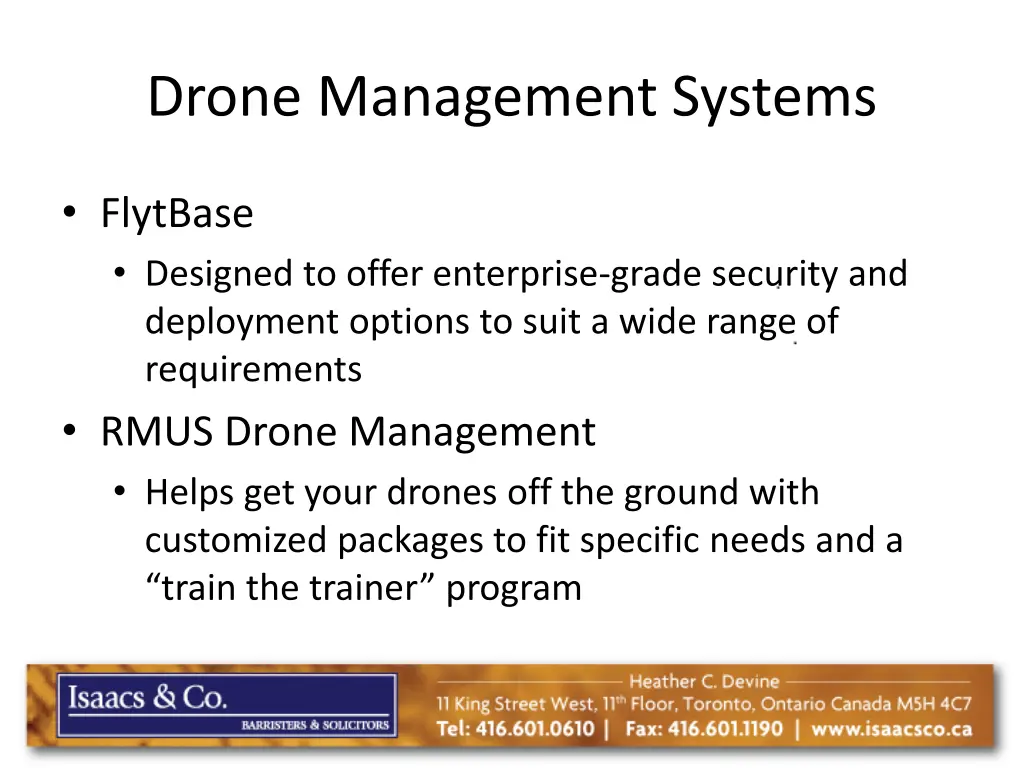 drone management systems 2