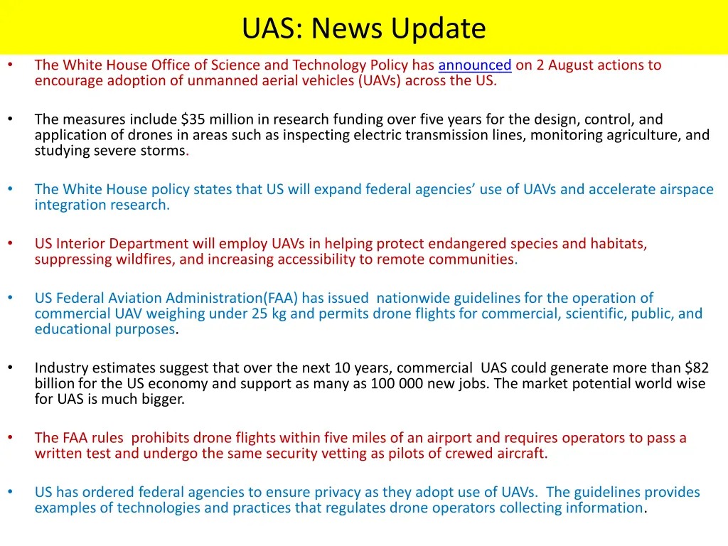 uas news update