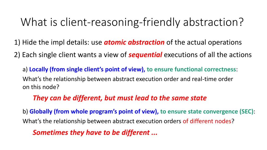 what is client reasoning friendly abstraction 3