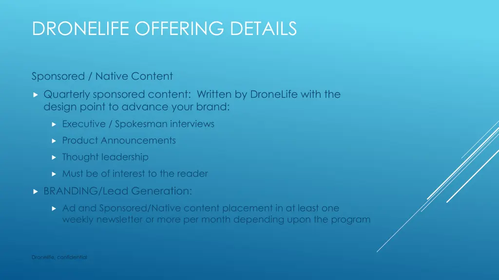 dronelife offering details 1