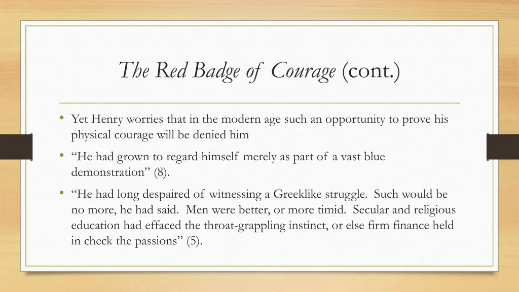 the red badge of courage cont