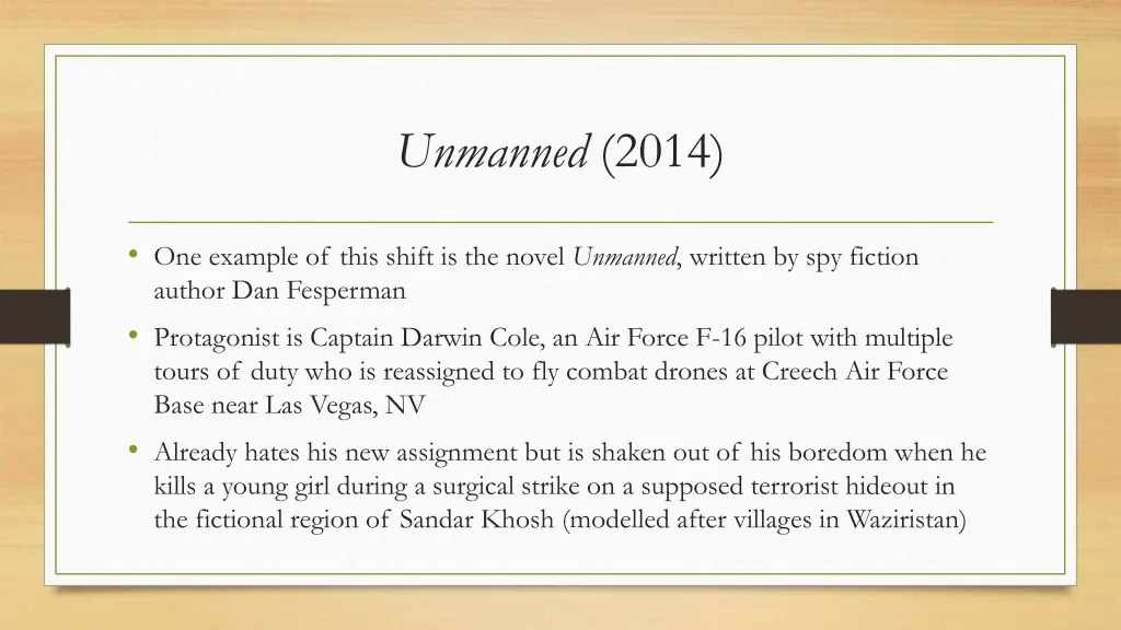 unmanned 2014