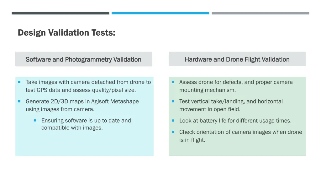 design validation tests