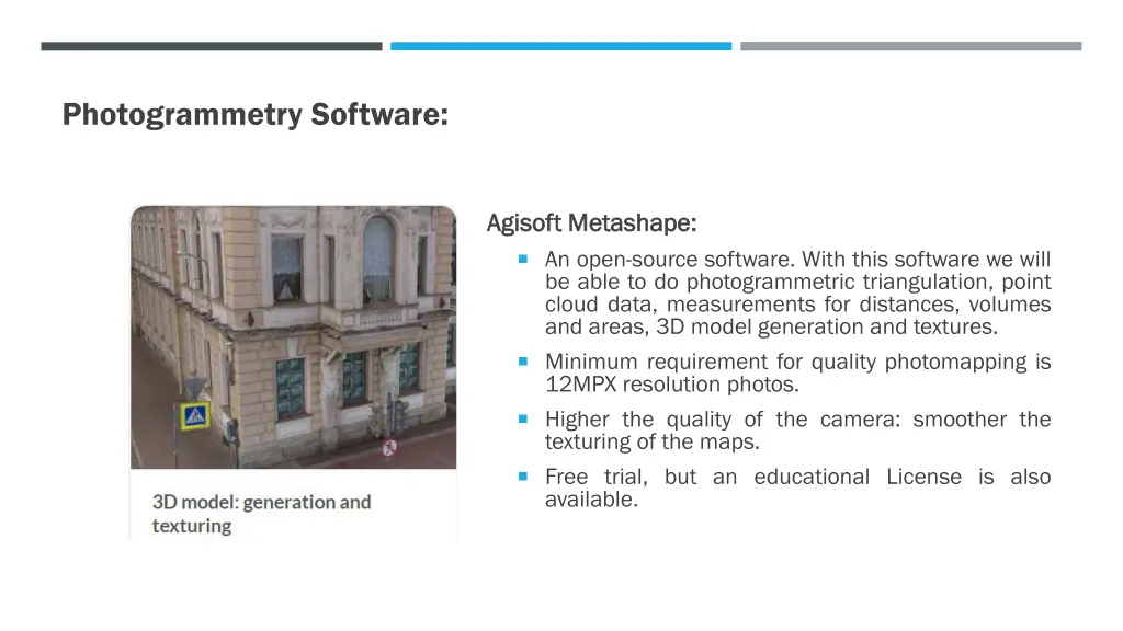 photogrammetry software