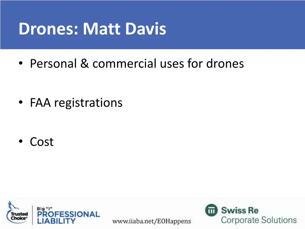 drones matt davis