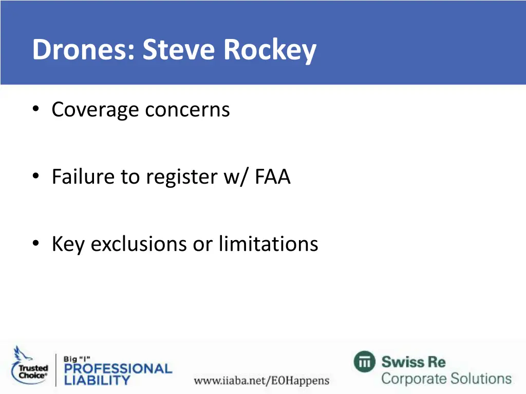 drones steve rockey