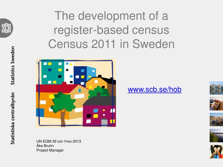 the development of a register based census census