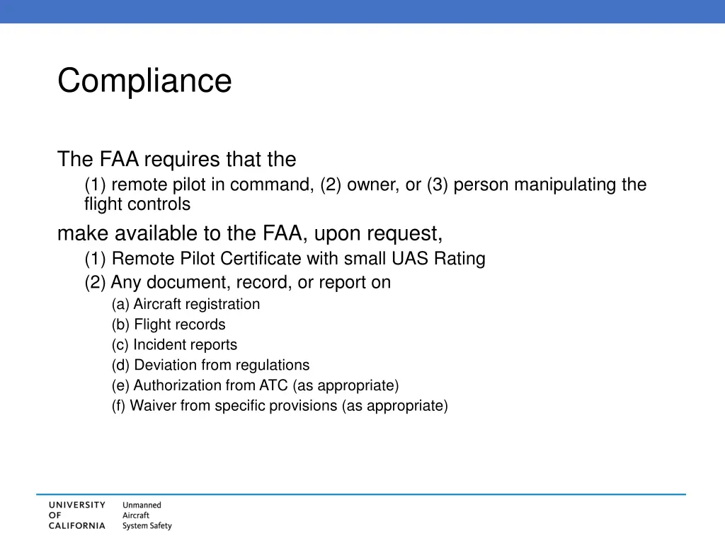 compliance