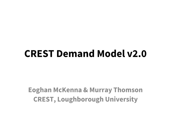 crest demand model v2 0