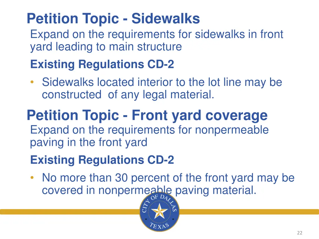 petition topic sidewalks expand