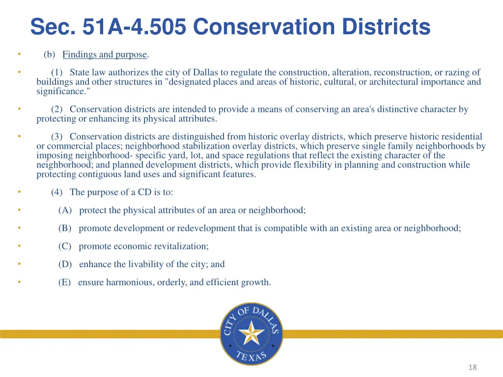 sec 51a 4 505 conservation districts