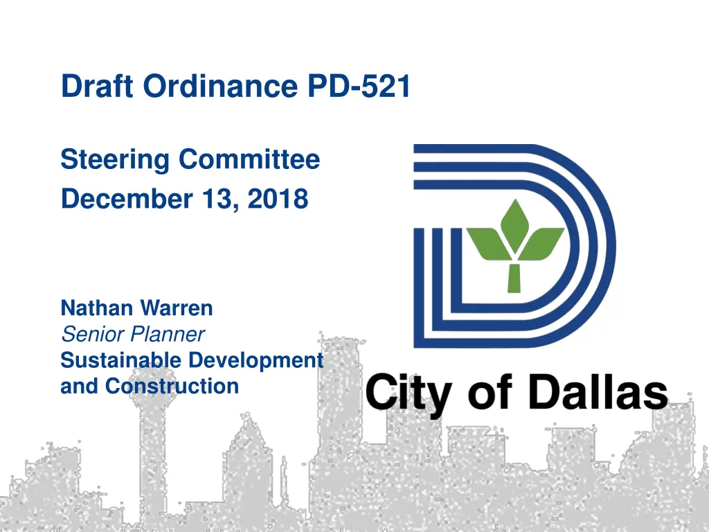 draft ordinance pd 521 1