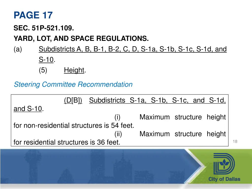 page 17 sec 51p 521 109 yard lot and space