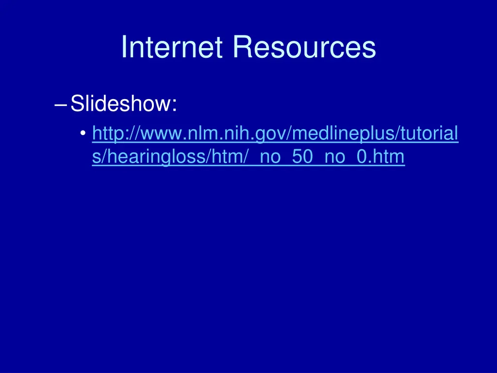 internet resources