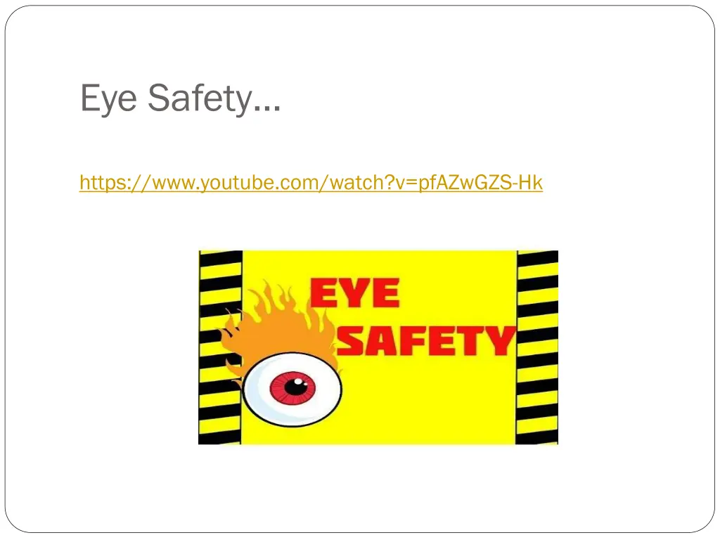 eye safety