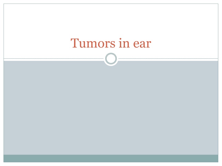 tumors in ear