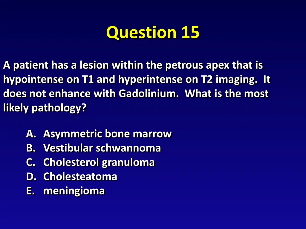 question 15