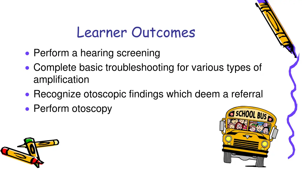 learner outcomes